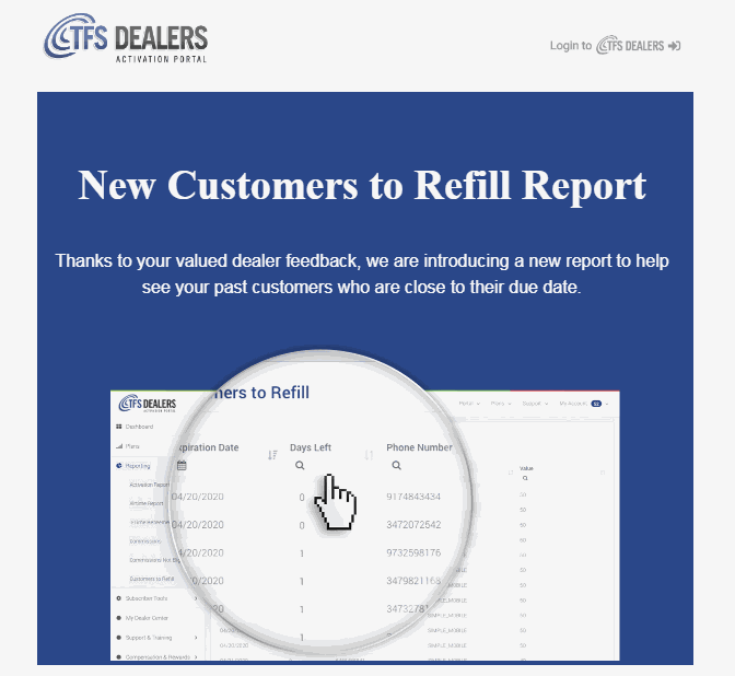 trainingassetsnewcustomerstorefillreport